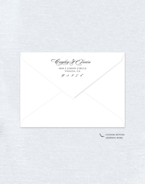 Cayley + Efrain Wedding Invitations — Anthology Print