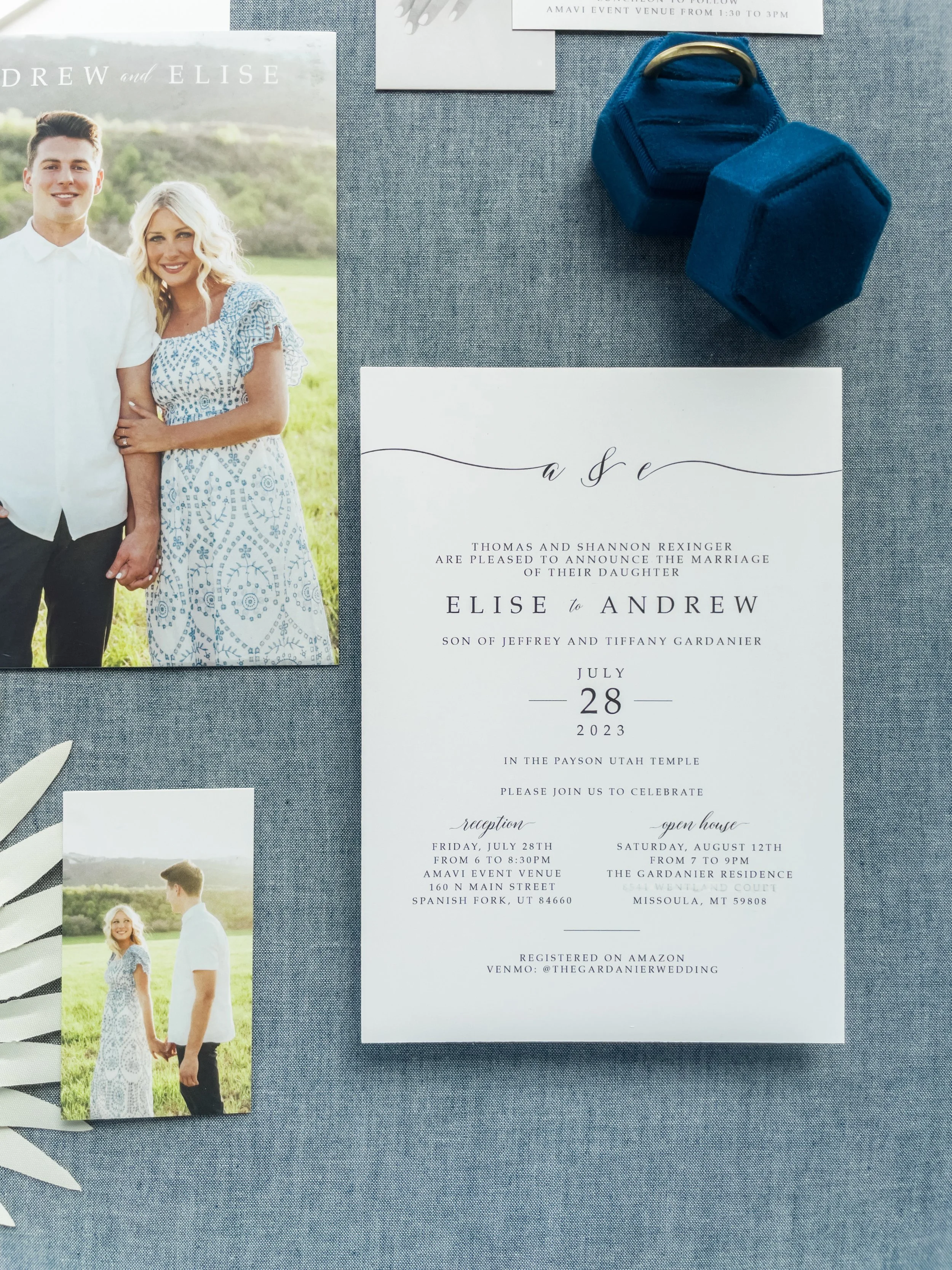 Anthology Print Wedding Invitations Elegant minimal design - black and white with engagement photo - Payson Temple & Amavi Wedding Reception (Spanish Fork)36.jpg