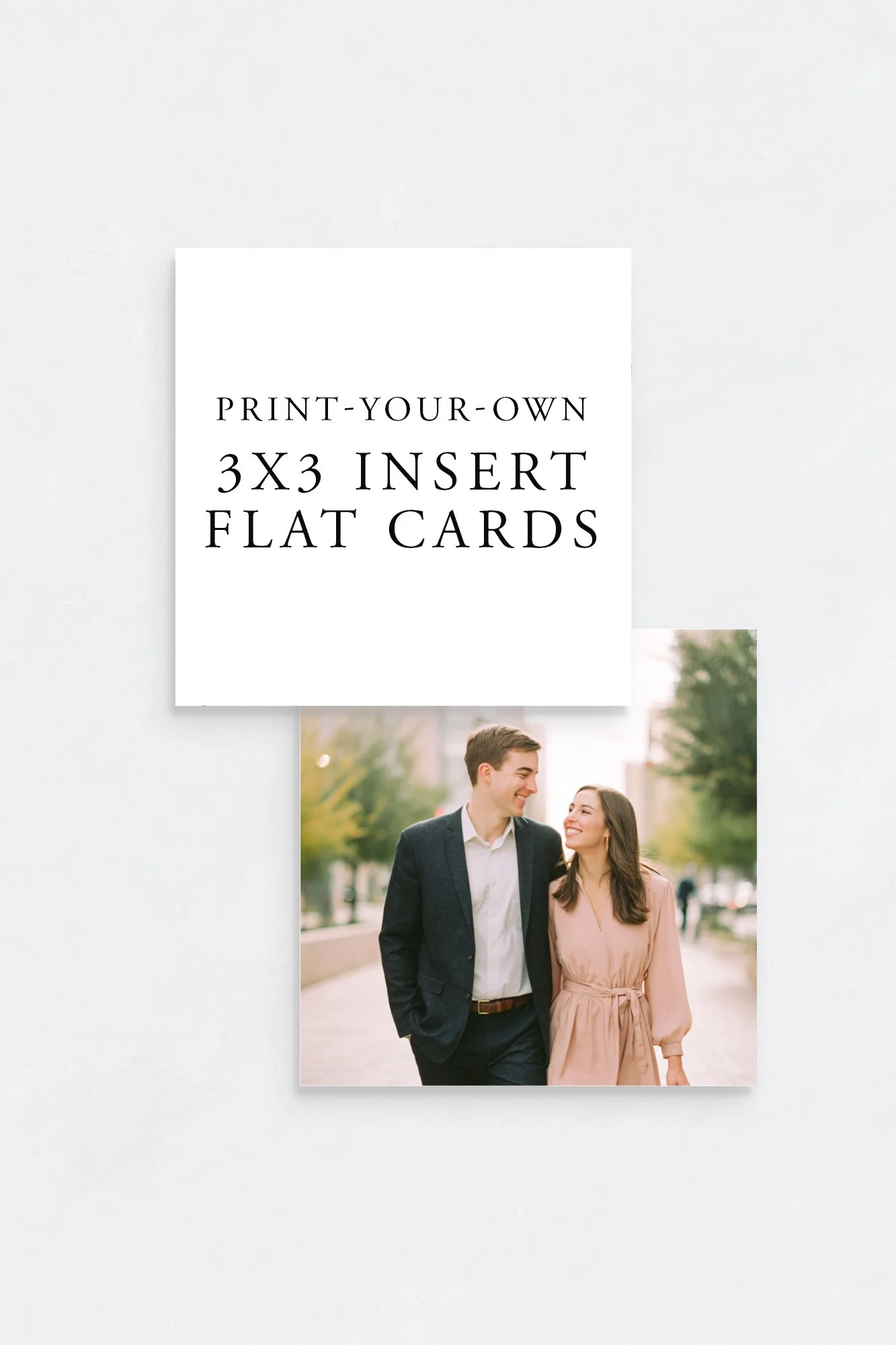 3x3 Insert Card – Print Your Own Design