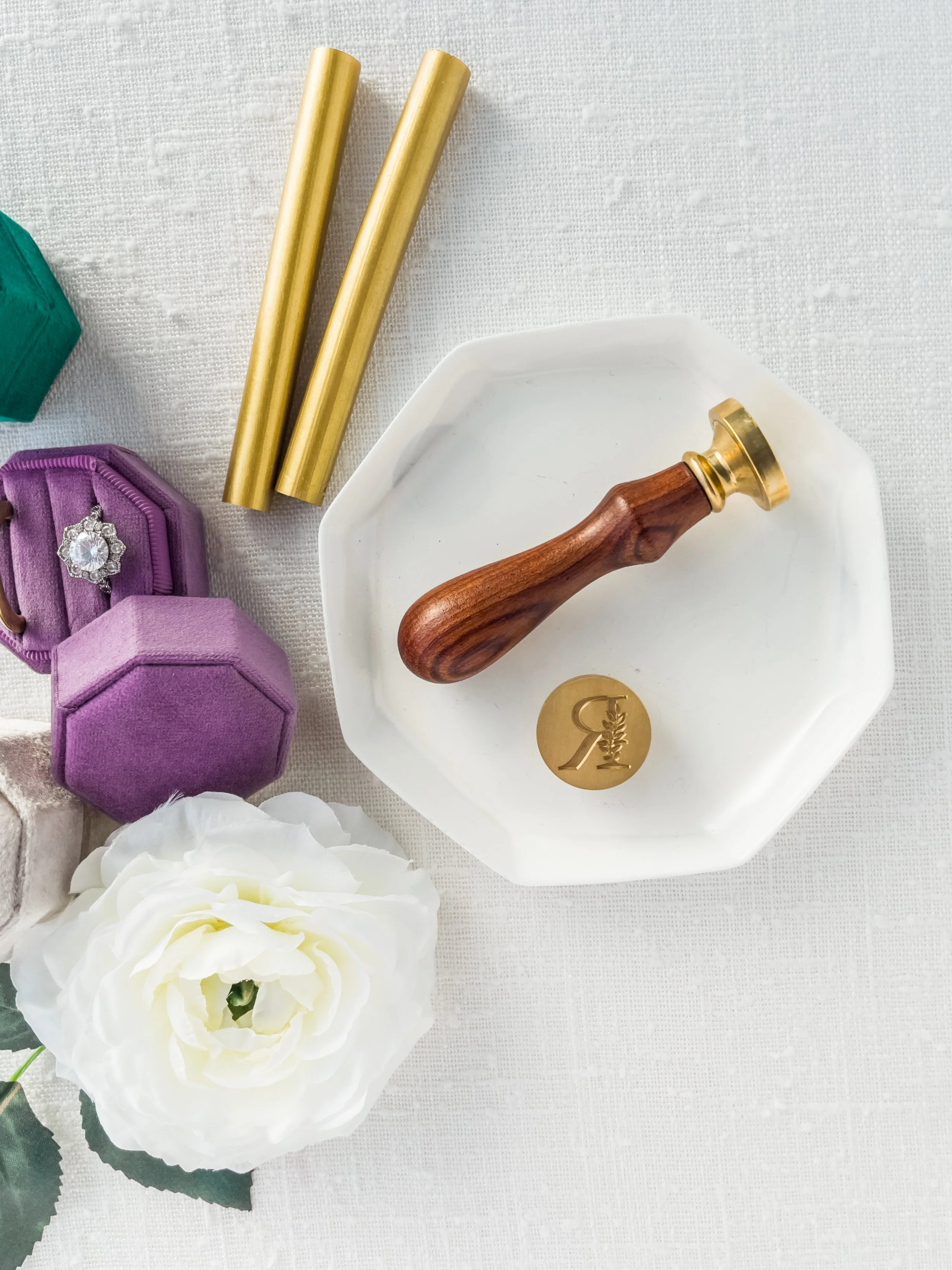 Anthology Print - Custom Wedding Invitations - Custom Initial Wax Seals and stamps107.jpg