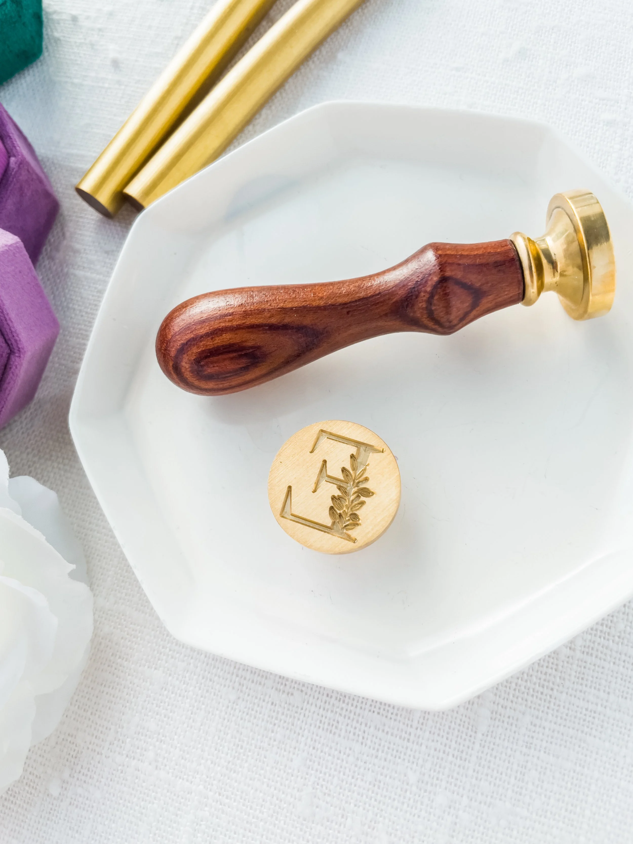 Anthology Print - Custom Wedding Invitations - Custom Initial Wax Seals and stamps69.jpg