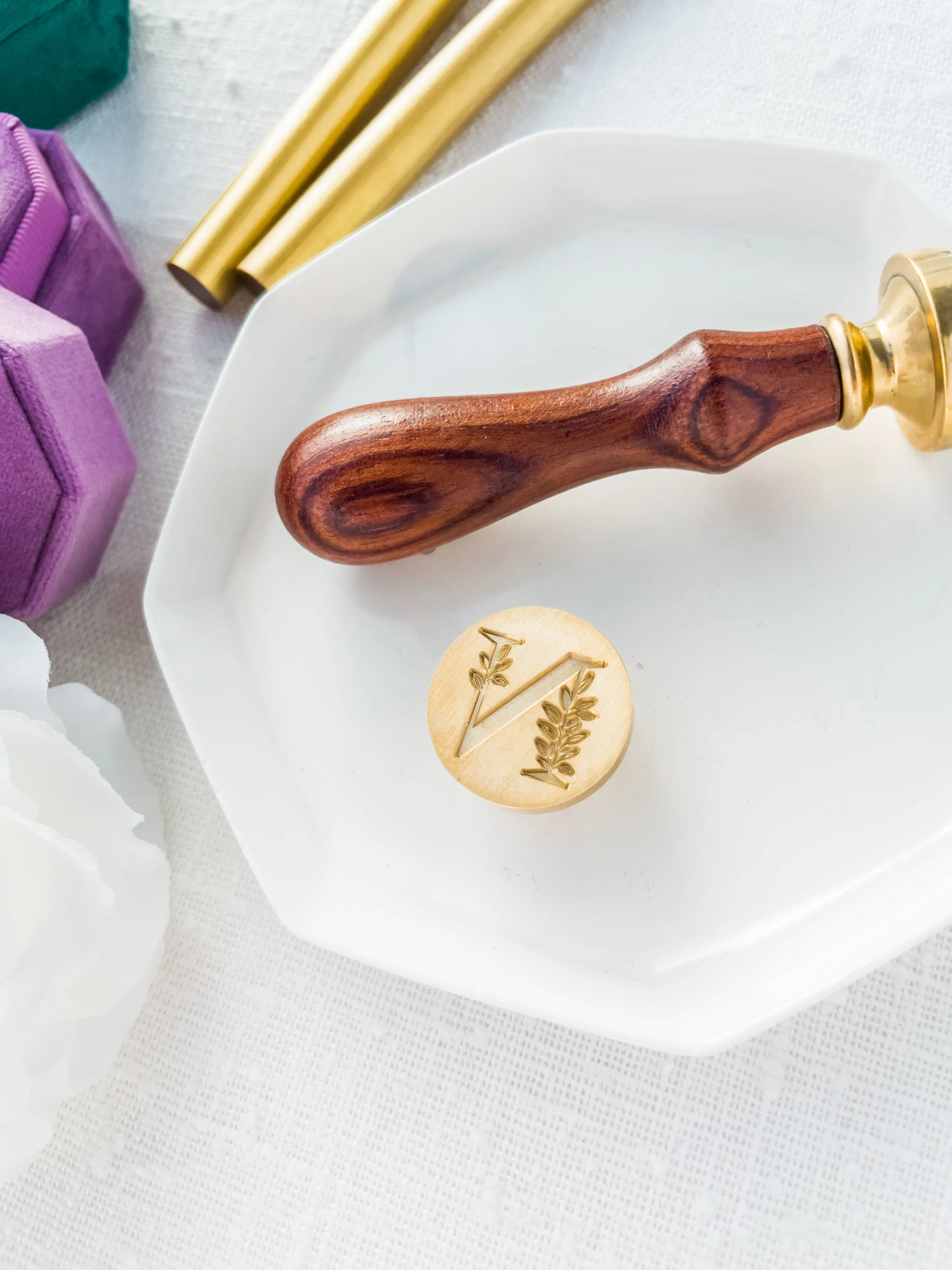 Anthology Print - Custom Wedding Invitations - Custom Initial Wax Seals and stamps96.jpg