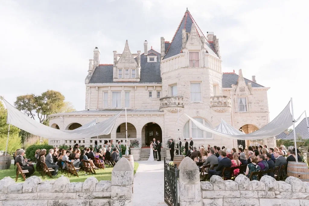 San ANtonio Texas Wedding Venue - Luxury Castle Wedding