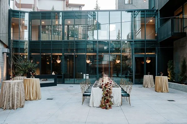 Goldener Hirsch Inn Deer Valley Park City wedding venue Austrian design, Park City wedding invitations