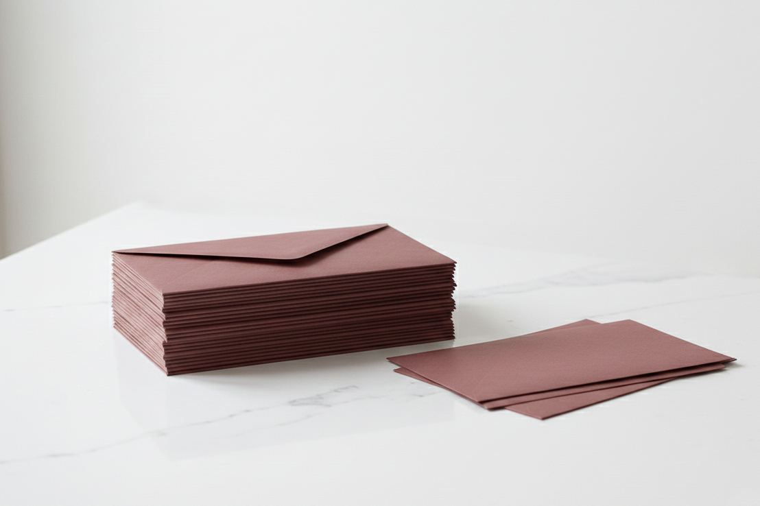 Merlot Euroflap Envelope