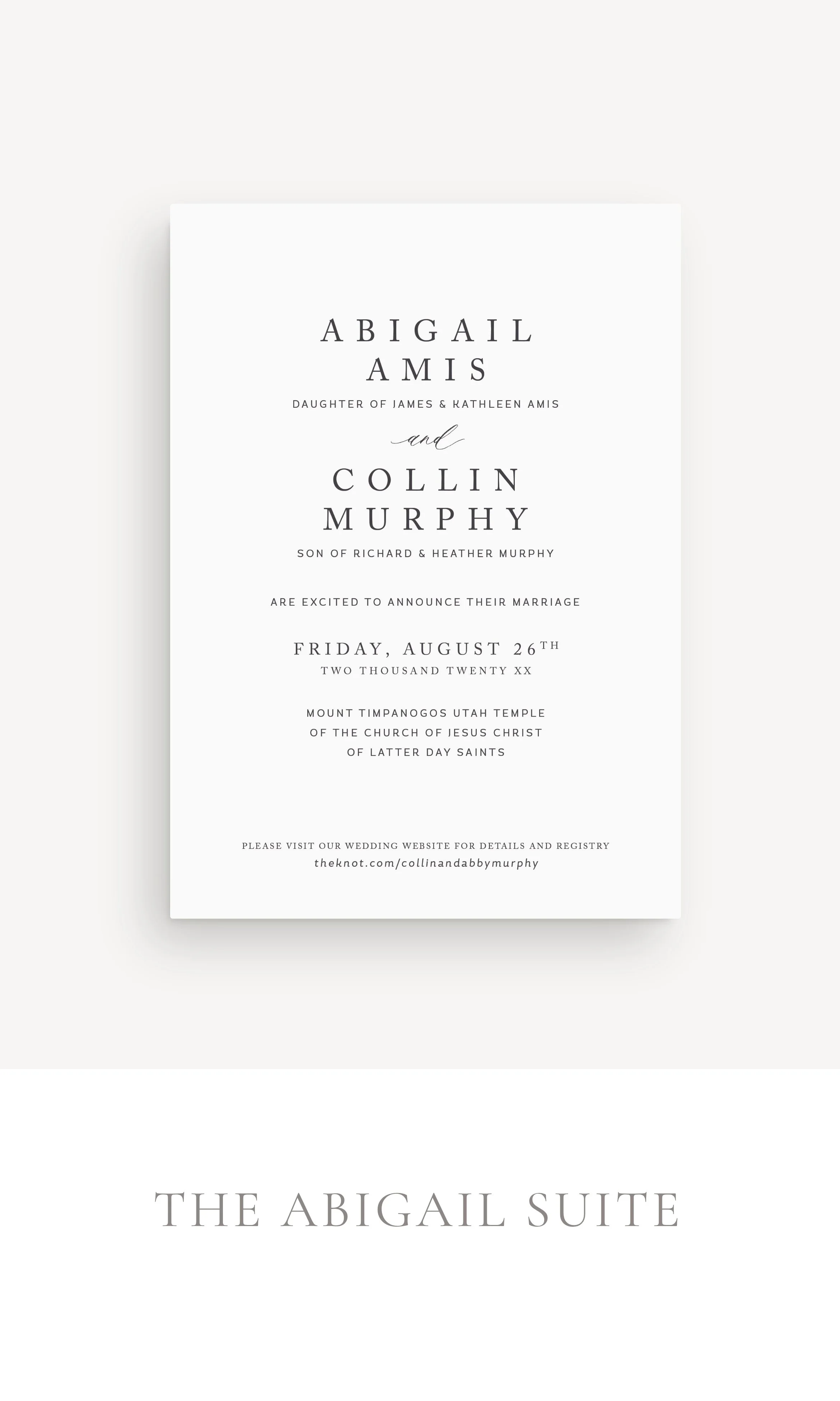The Abigail Suite