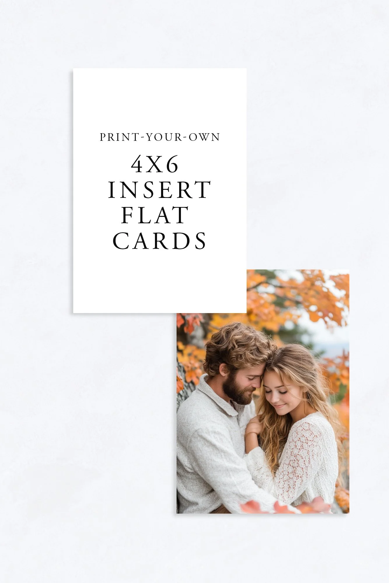 4x6 Insert or Postcard – Print Your Own Design