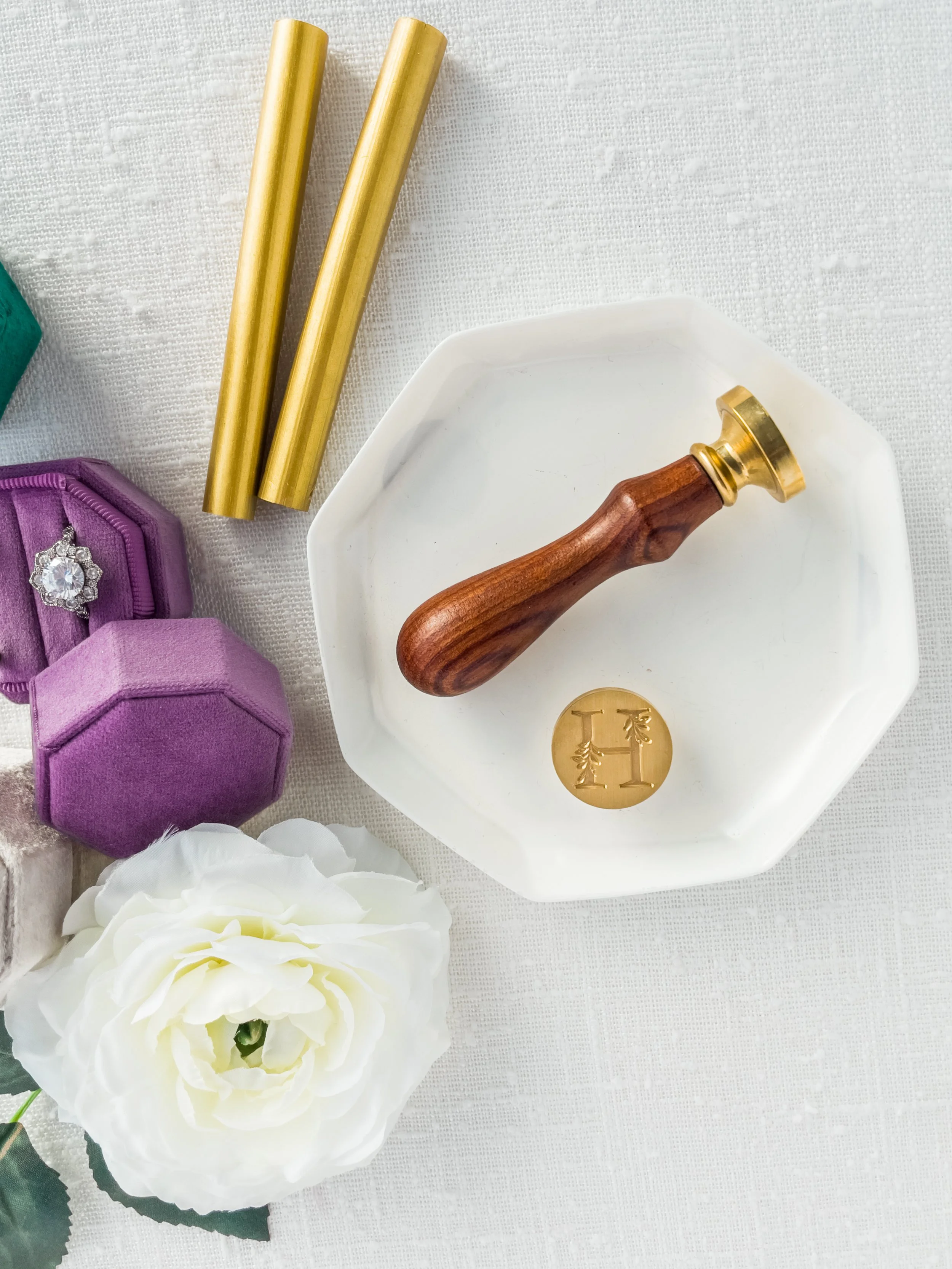 Anthology Print - Custom Wedding Invitations - Custom Initial Wax Seals and stamps77.jpg