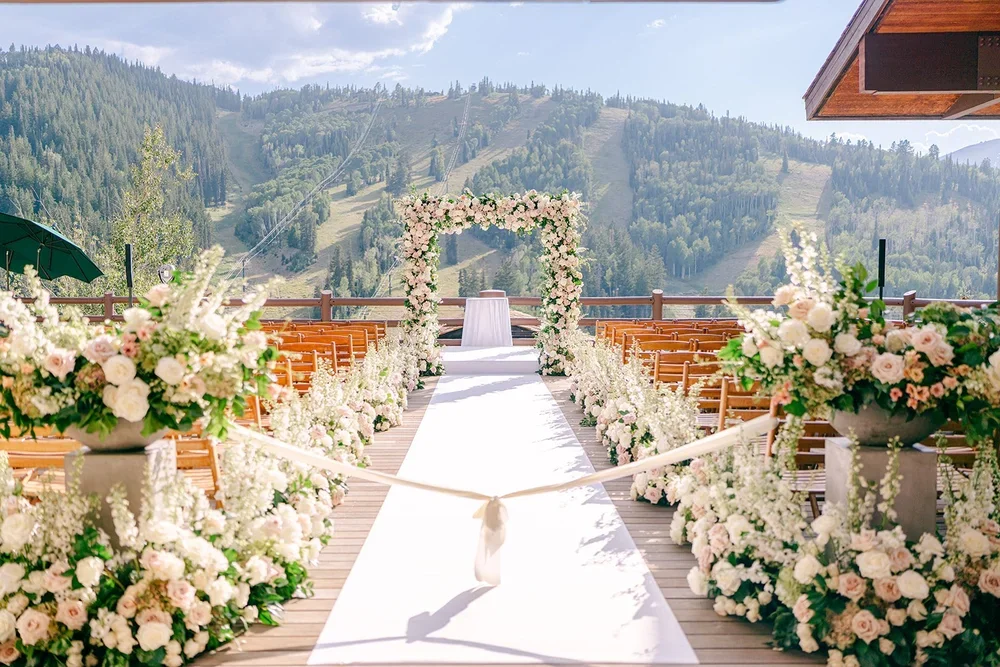 Stein Eriksen Lodge Deer Valley Park City wedding venue Norwegian luxury, Park City wedding invitations