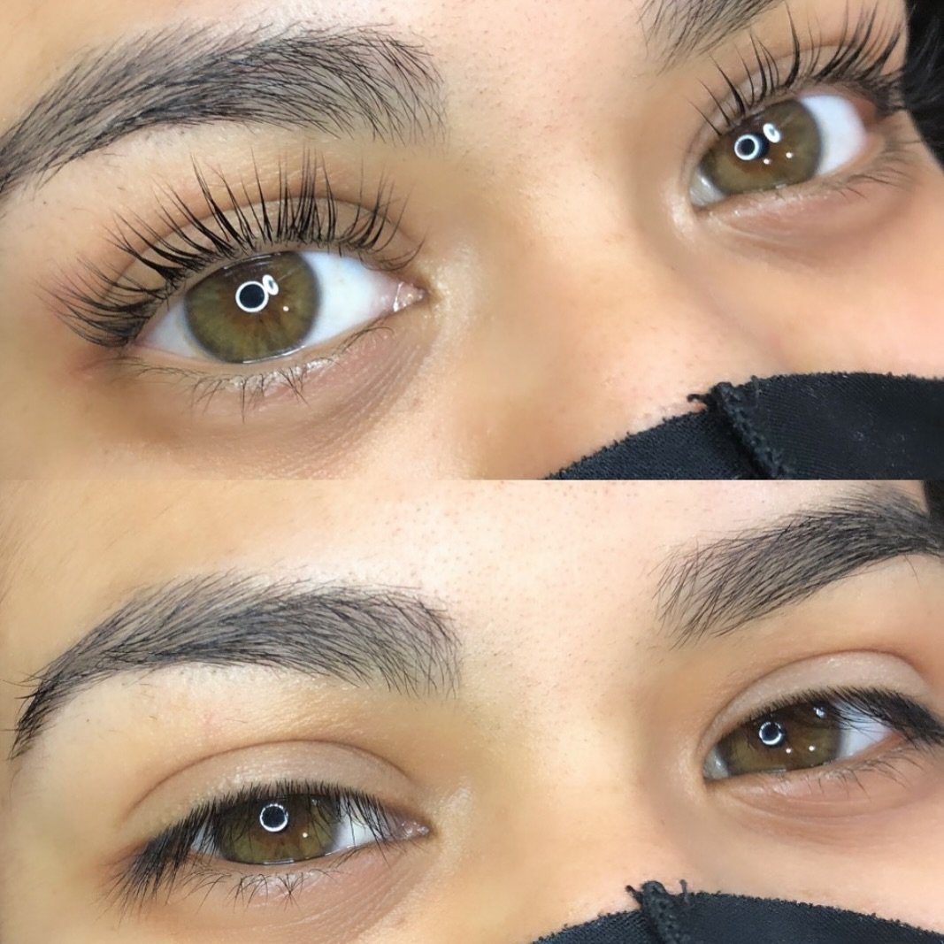 This eye opening ✨service is stunningly gorgeous! Amazing work by stylist @bellafacadeskincare We are so impressed by your work with @elleebana lash lift products and your beauty of your clients. 🤍🫶🏼