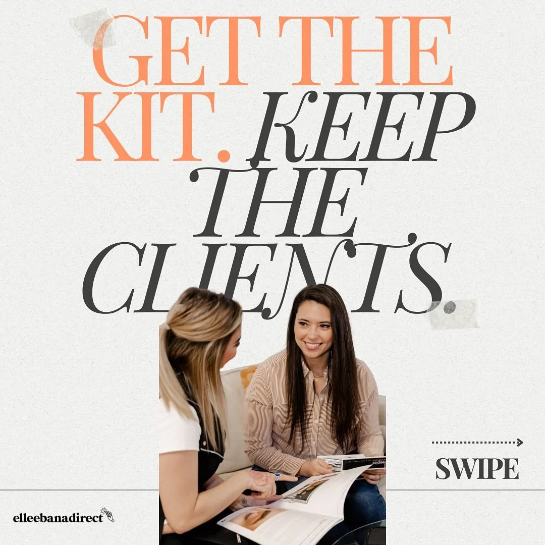 ✨ Want clients to keep coming back? Start with the right kit. ✨

The Elleebana Kit isn&rsquo;t just packed with essentials &mdash; it&rsquo;s your shortcut to confidence, consistency, and client loyalty. 

No fluff. No guesswork. Just everything you 