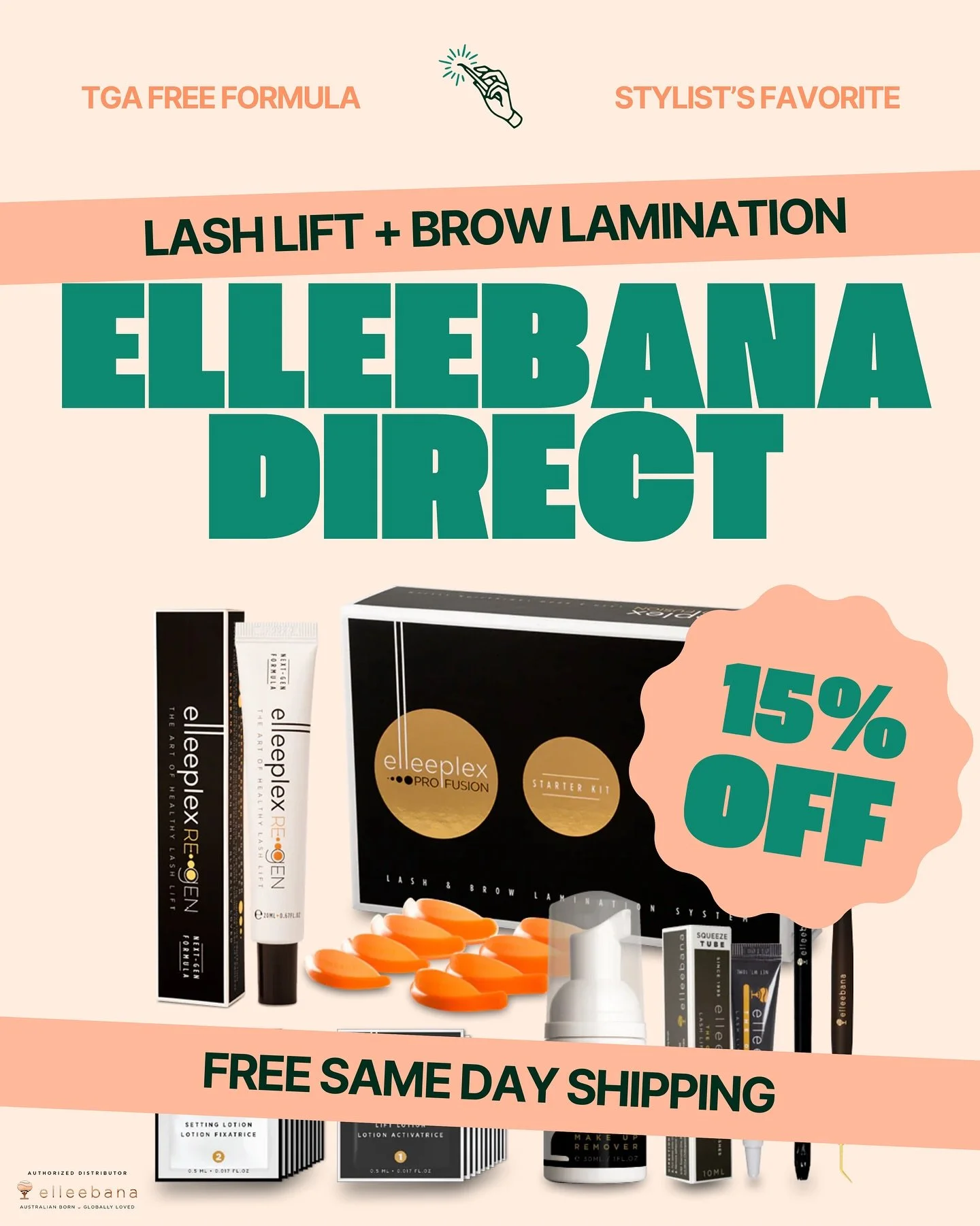 A stylist favorite for a reason. 💛
Elleeplex Profusion is the gentle lash lift + brow lamination system artists reach for when they want consistent results, healthy grow out and customer satisfaction. 
✨TGA FREE 
✨Gentle on lashes, brows and skin 
✨