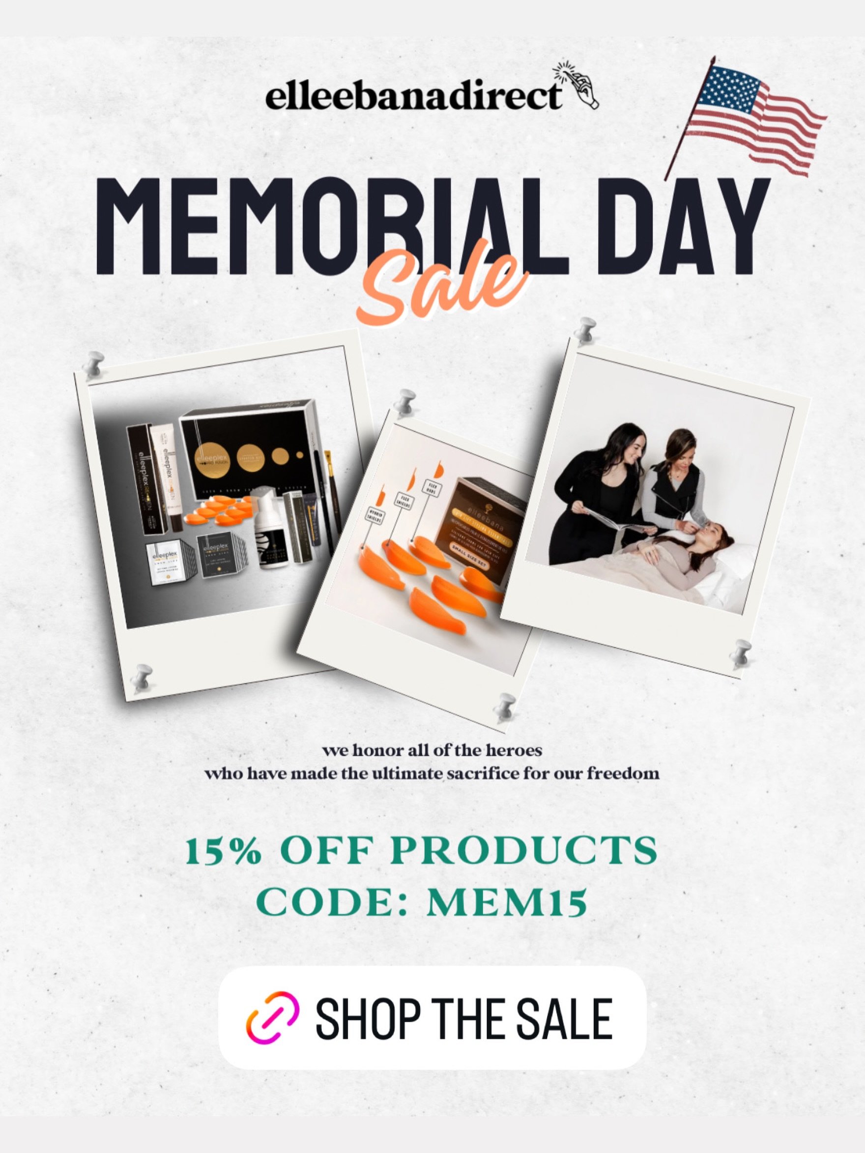 Don&rsquo;t miss the last day of the SALE! Code: MEM15