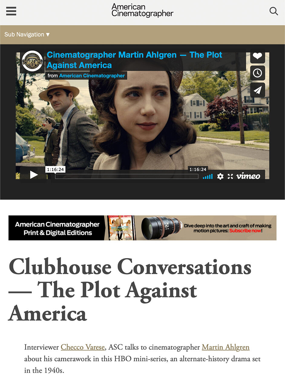 ASC Clubhouse Conversations - August 2020