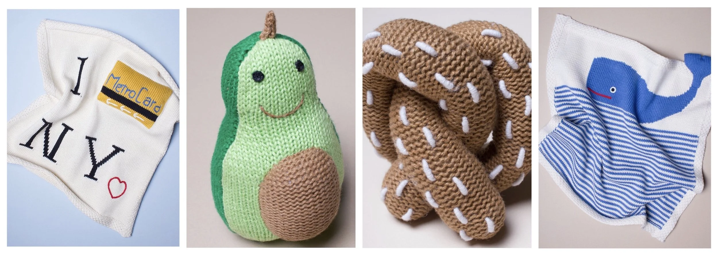 Estella NYC blankets + rattles