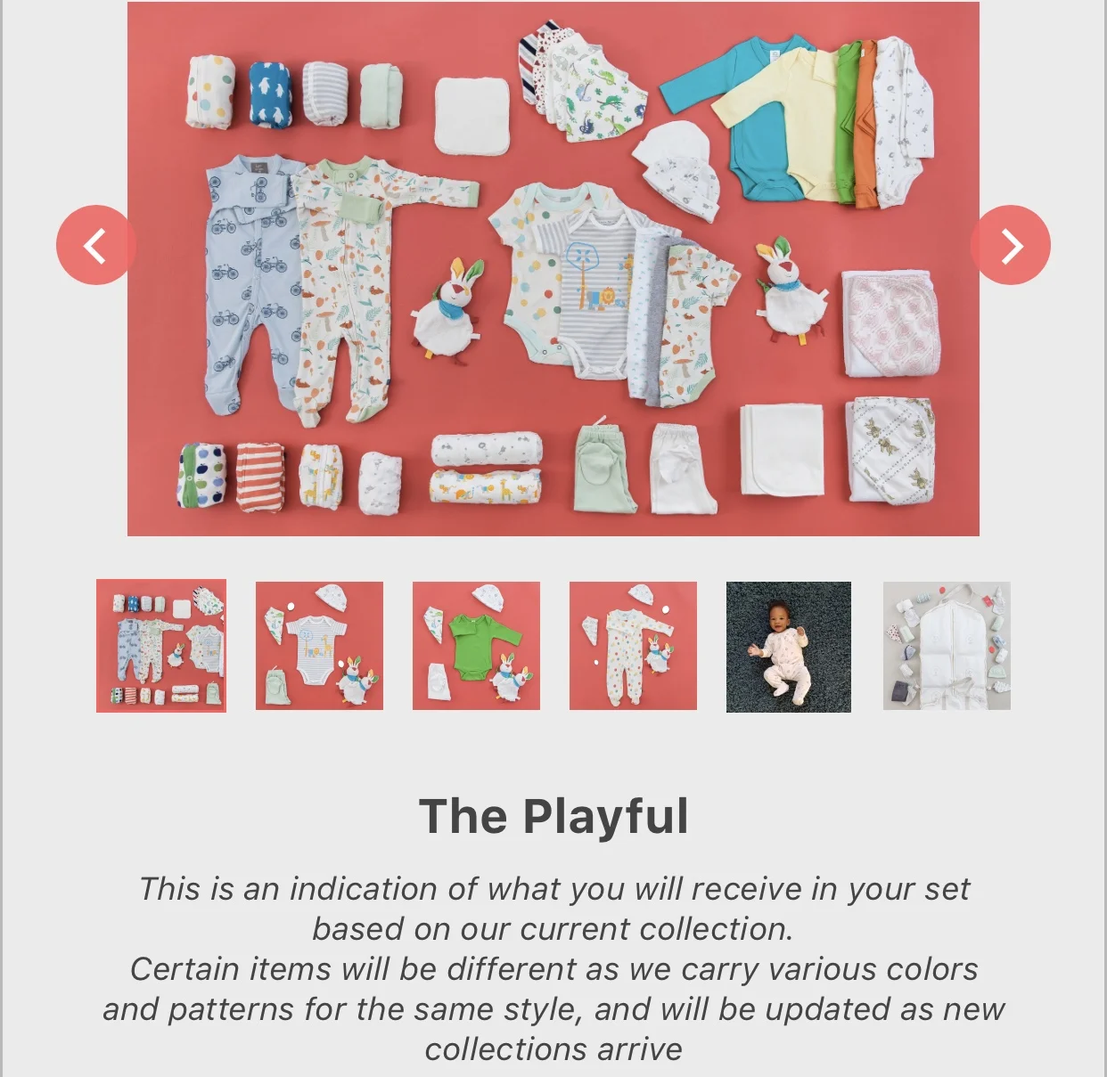 Upchoose color option: The Playful