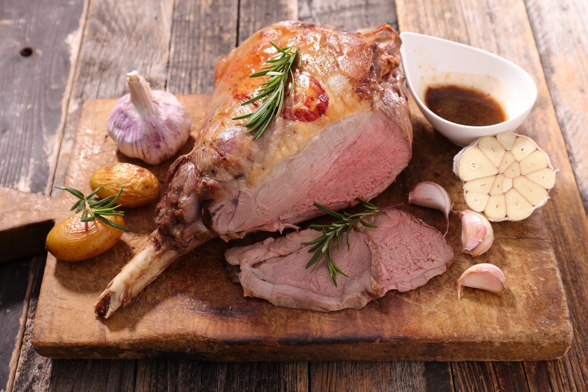 Roasted Leg of Lamb