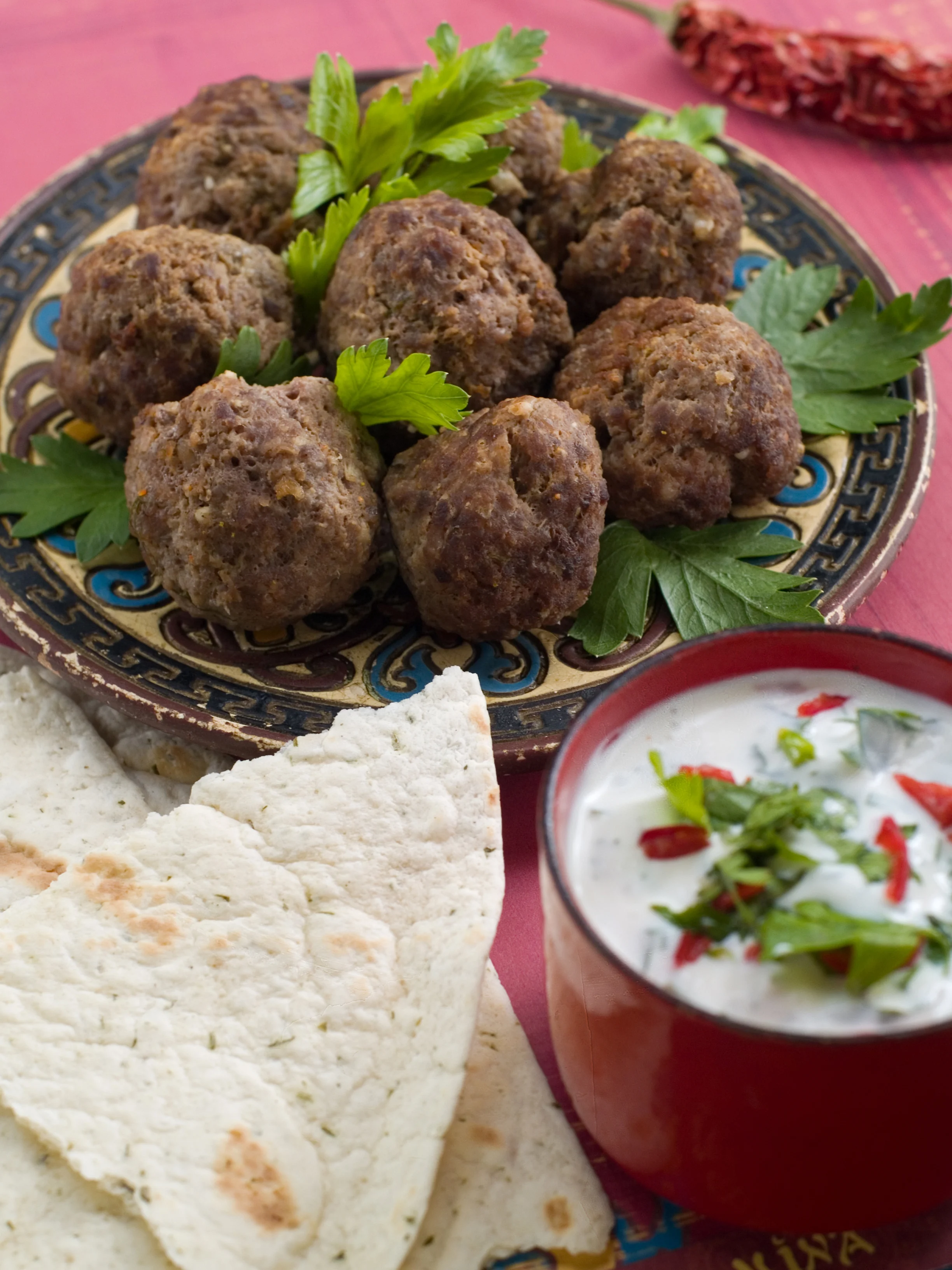 Lamb Meatballs with Yogurt and Mint Using Ground Lamb