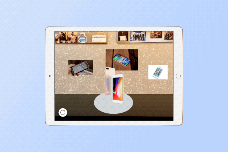 Designing the augmented reality app