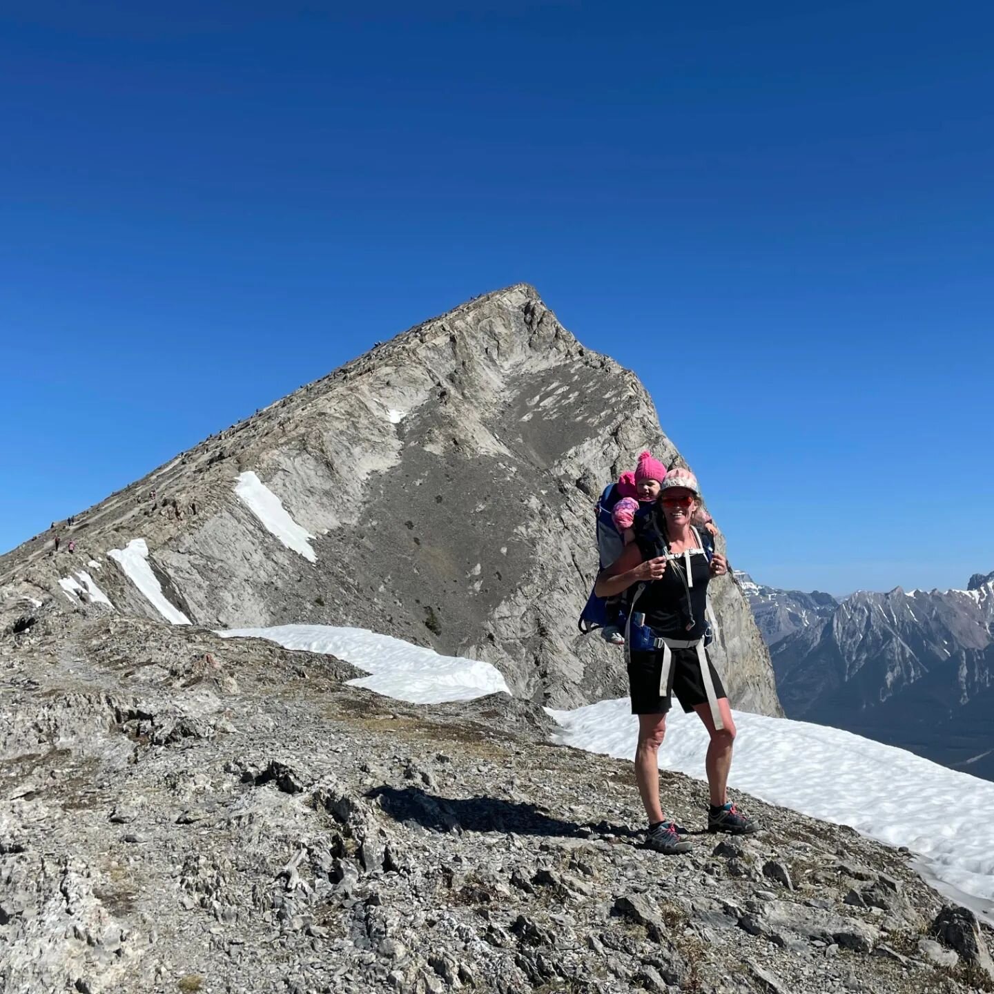 Stella's 4th time up Haling Peak! 3 times in the belly and most recently doing a combo of in the backpack and on foot.

It was my blissful way to spend Mothers Day - a gift that keeps on giving as now when we open Stella's curtains in the mornings an