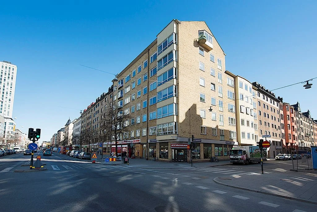 Fasad — Hörnet Götgatan 79 och Blekingegatan 57