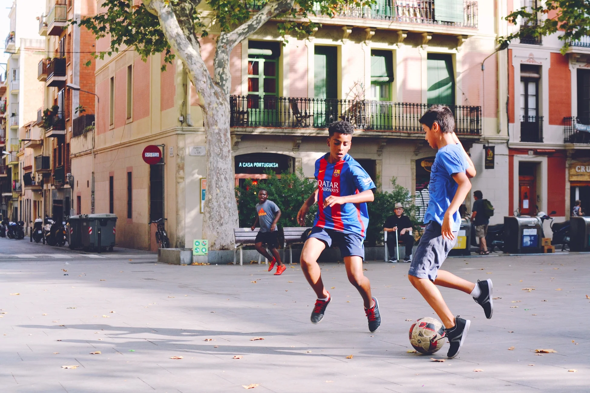 El fútbol callejero y los mini mundialitos