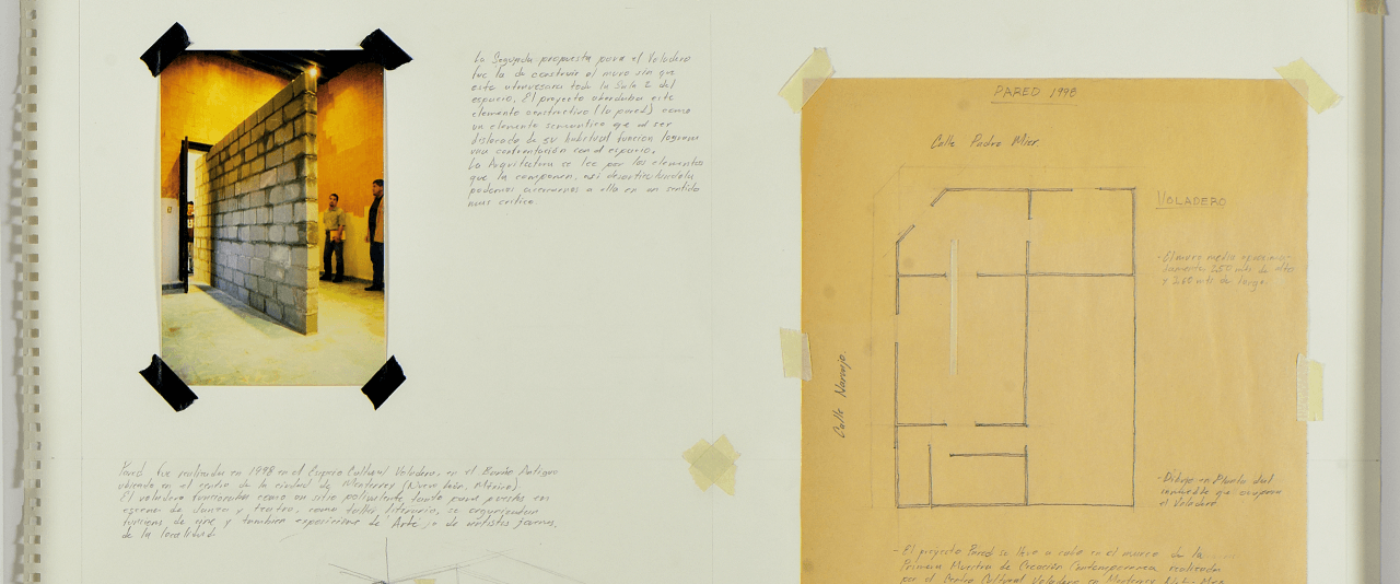 Pared , 1998. Collage Museo Amparo