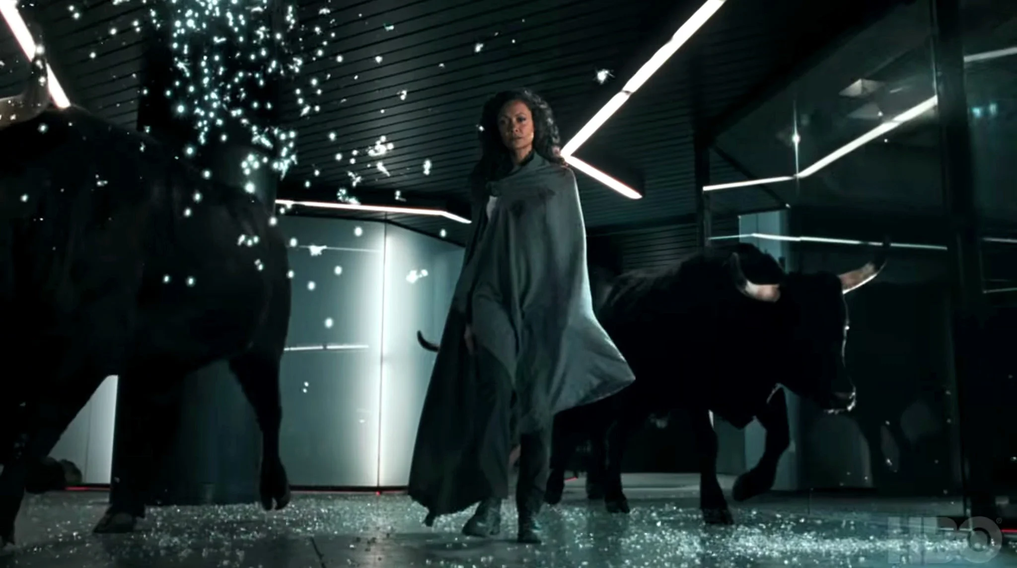 Thandie Newton en Westworld (HBO)