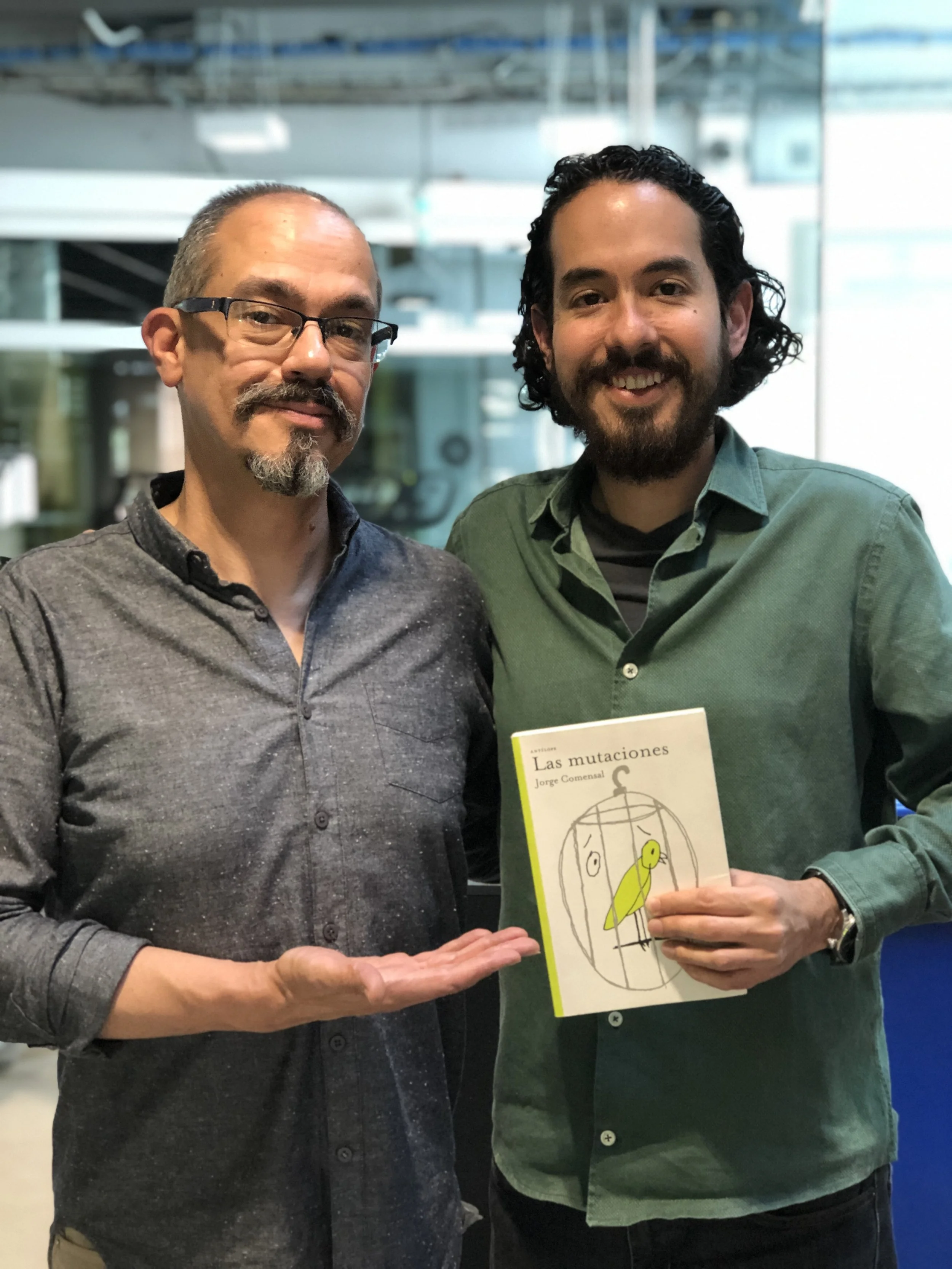 Lalo Limón (izq) y Jorge Comensal (der)