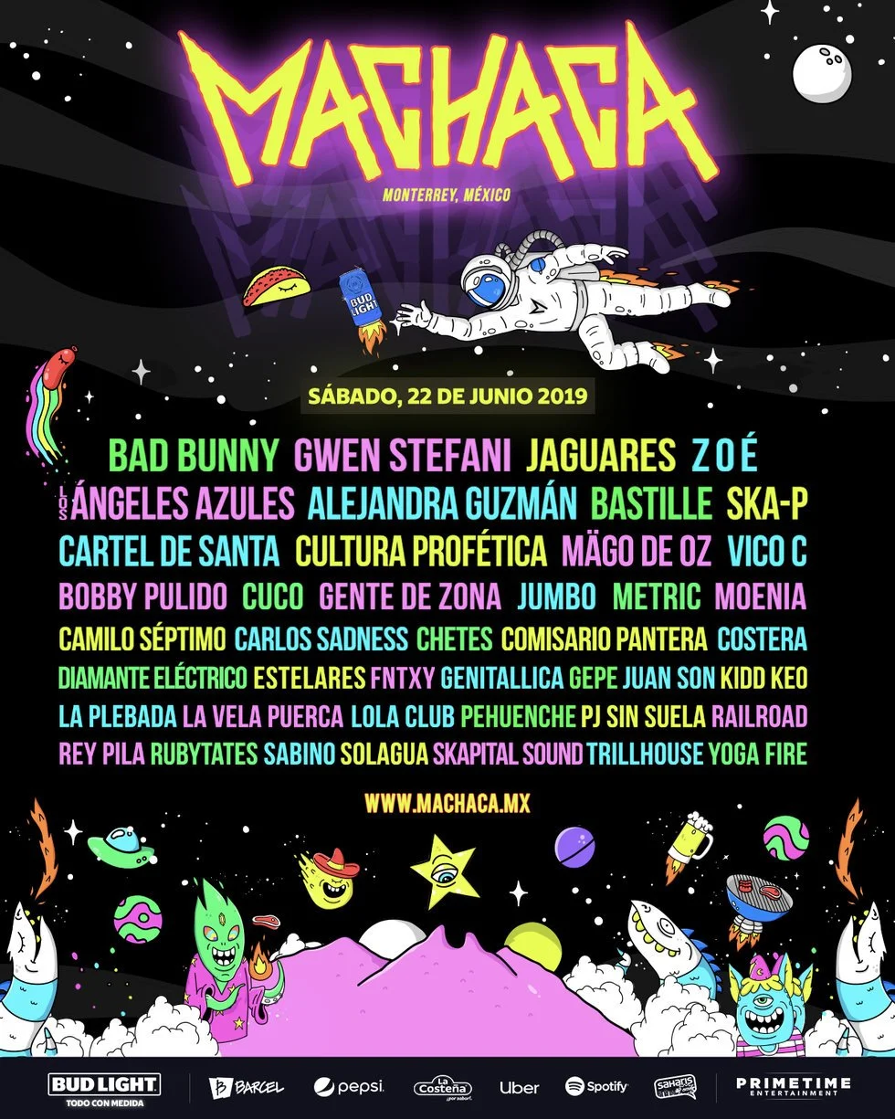 Dan a conocer el line up del Machaca Festival y estamos... ¿confundidos
