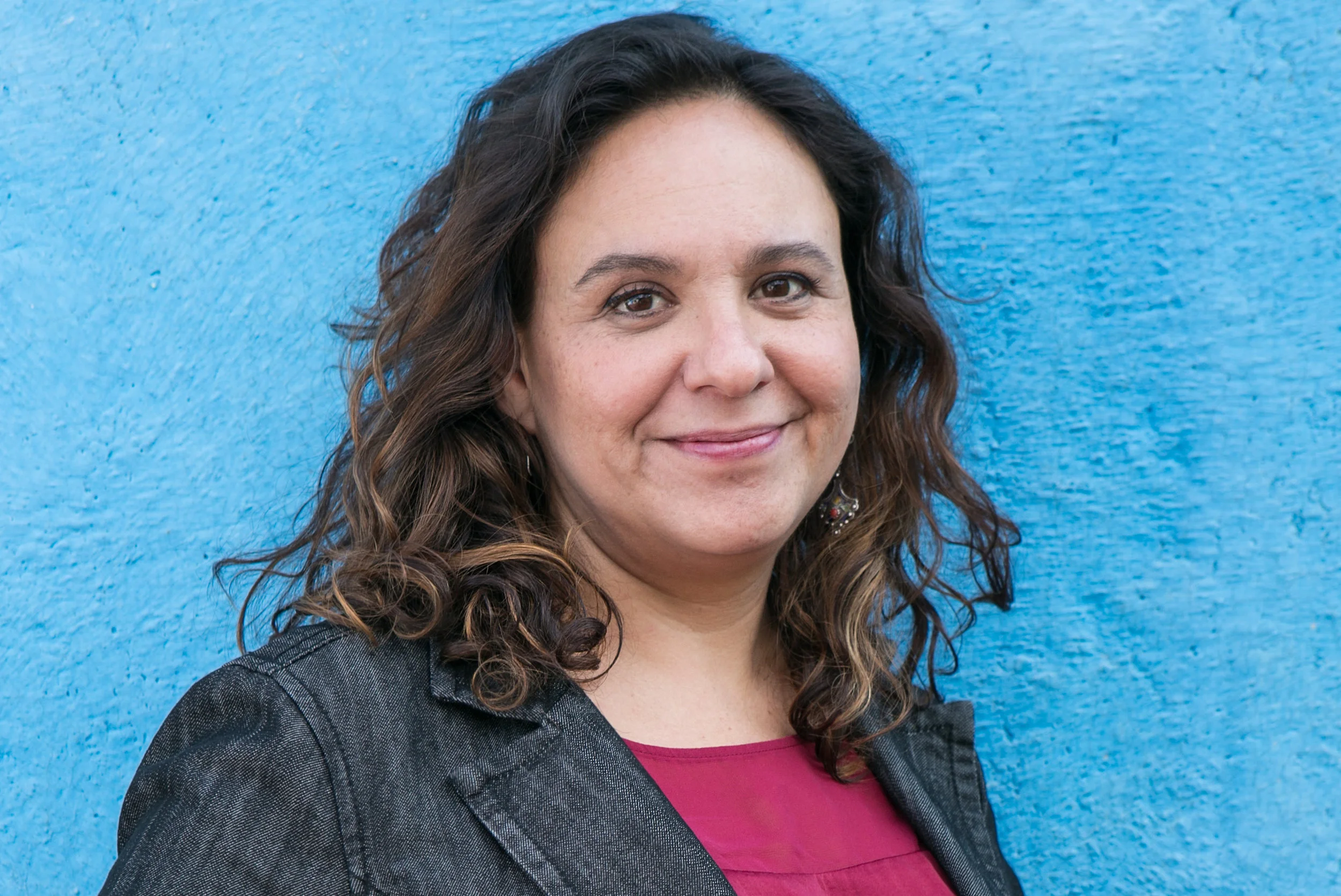 La periodista originaria de Chihuahua, México, Marcela Turati . Foto vía MediaPowerMonitor .