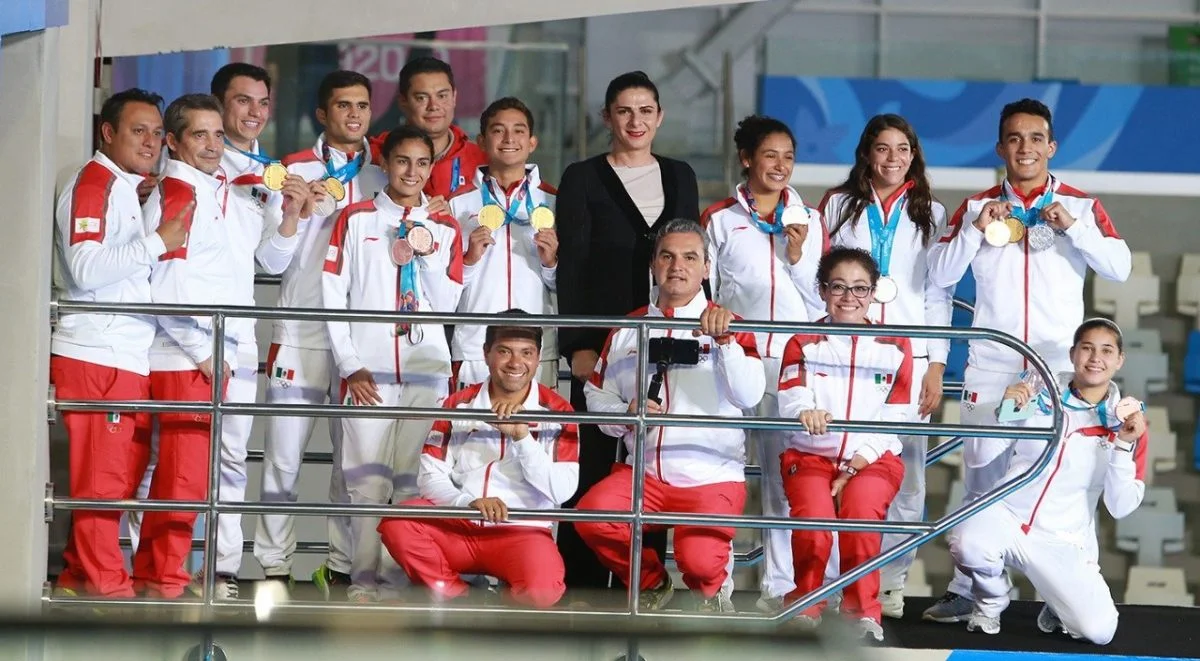 Delegación mexicana en los Juegos Panamericanos Lima 2019. Foto: CONADE.
