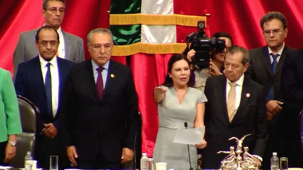 Laura Rojas es la nueva presidenta en San Lázaro