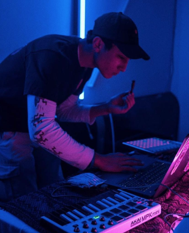 Zero Southpole tocando en la primera edición de Live Studio Sessions de PBP Collective via @pbp.collective en Instagram por @el_chamann