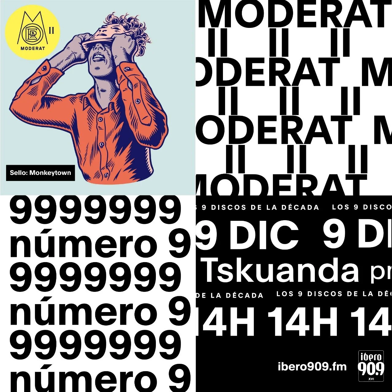 Artista: Moderat Disco: II Sello: Monkey Town  Año: 2013