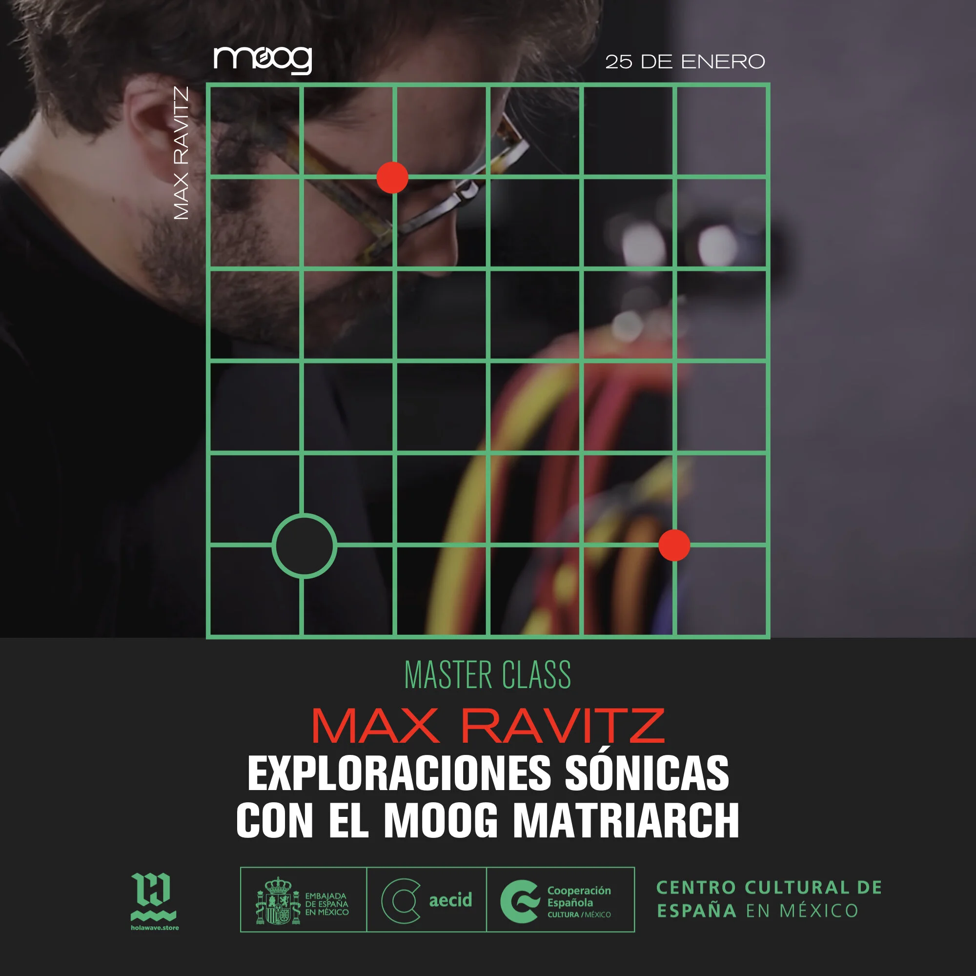 El encuentro MexSynthCo se realizará los días 23 al 25 de enero de 2020 en el CCE en México, ubicado en República de Guatemala 18 Col. Centro, a unas cuadras del Zócalo capitalino, el corazón de la CDMX.