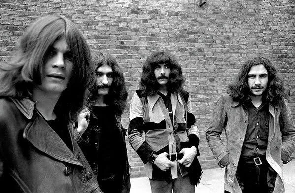 Black Sabbath: Ozzy, Geezer, Iommi y Bill Ward