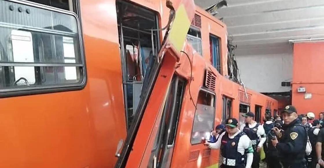 Así se afectó la movilidad de usuarios por accidente en Metro Tacubaya