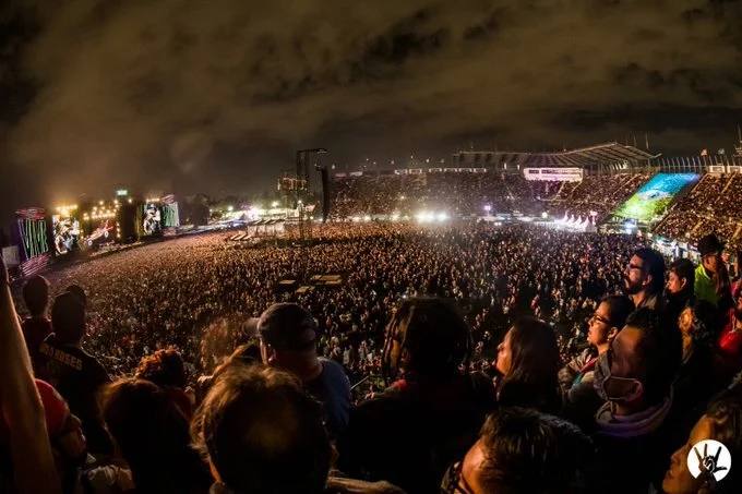 Guns N’ Roses sábado 14 marzo. Imagen vía Twitter Vive Latino
