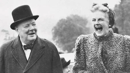 Winston and Clementine Churchill