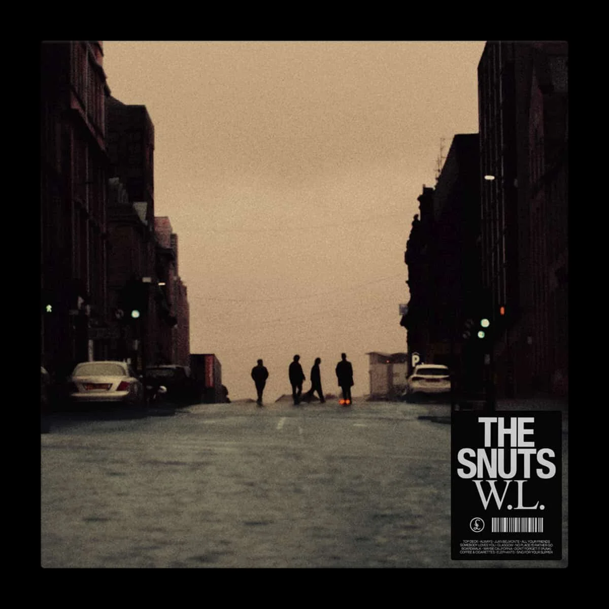 Foto de Portada: Gary Williamson. Foto principal: Portada del álbum de The Snuts, W.L., atrasado dos semanas.