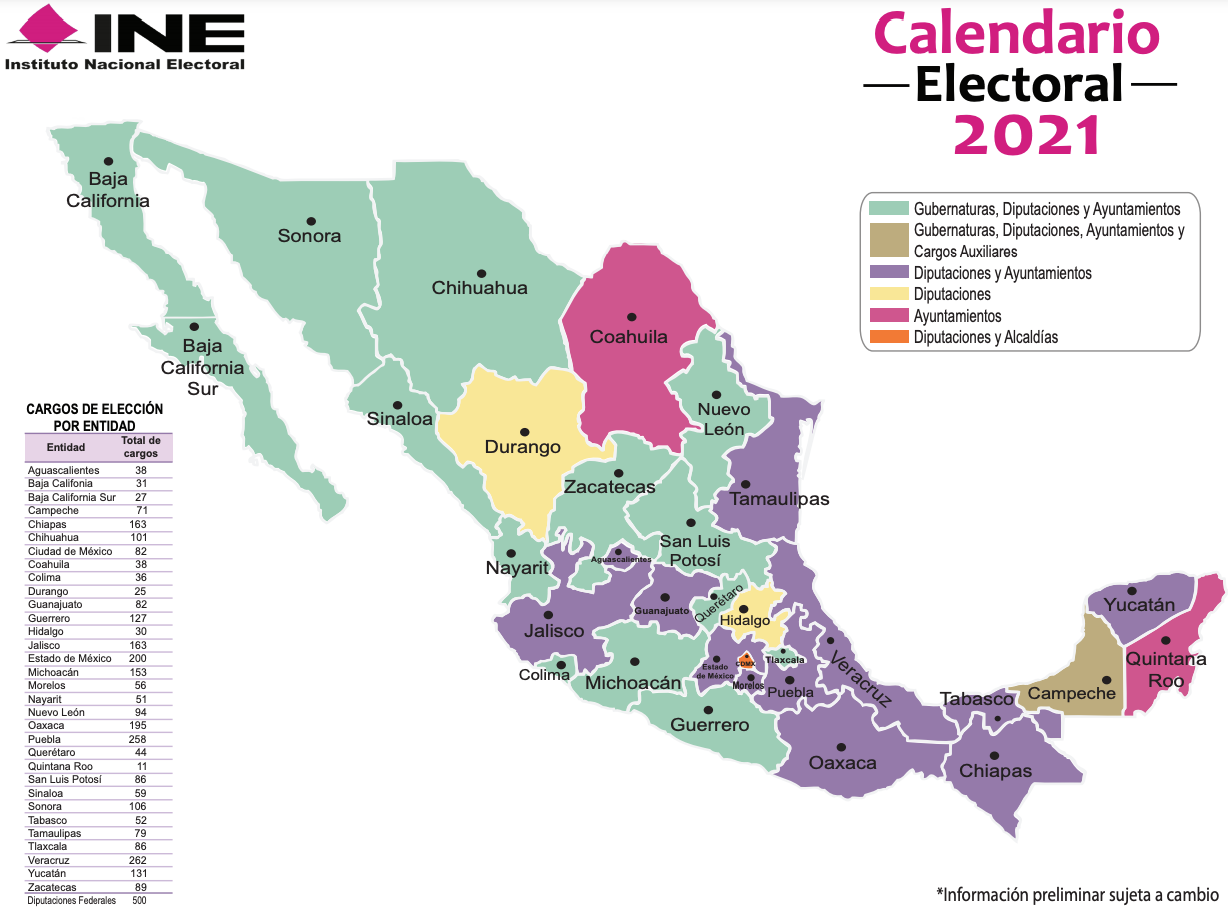 Imagen vía Ine.mx