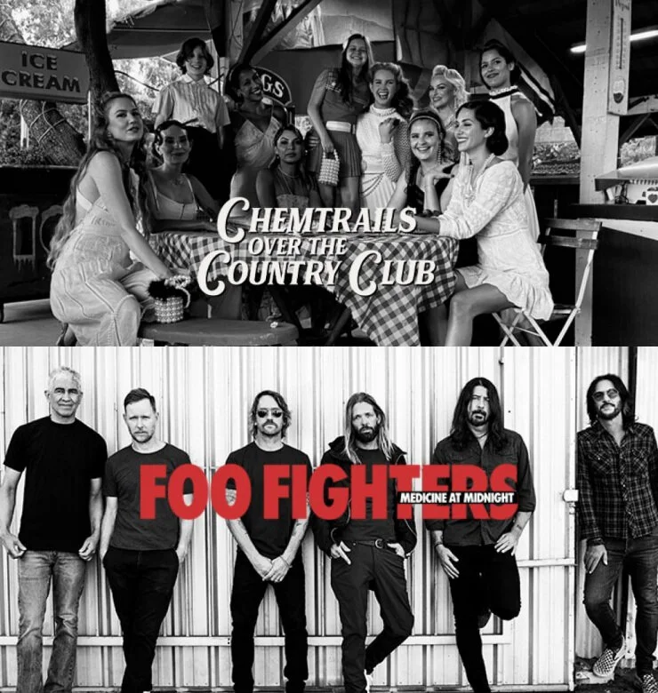 Chemtrails Over The Country Club, Medicine At Midnight y Isles lideran lista de vinilos (2021) en el Reino Unido