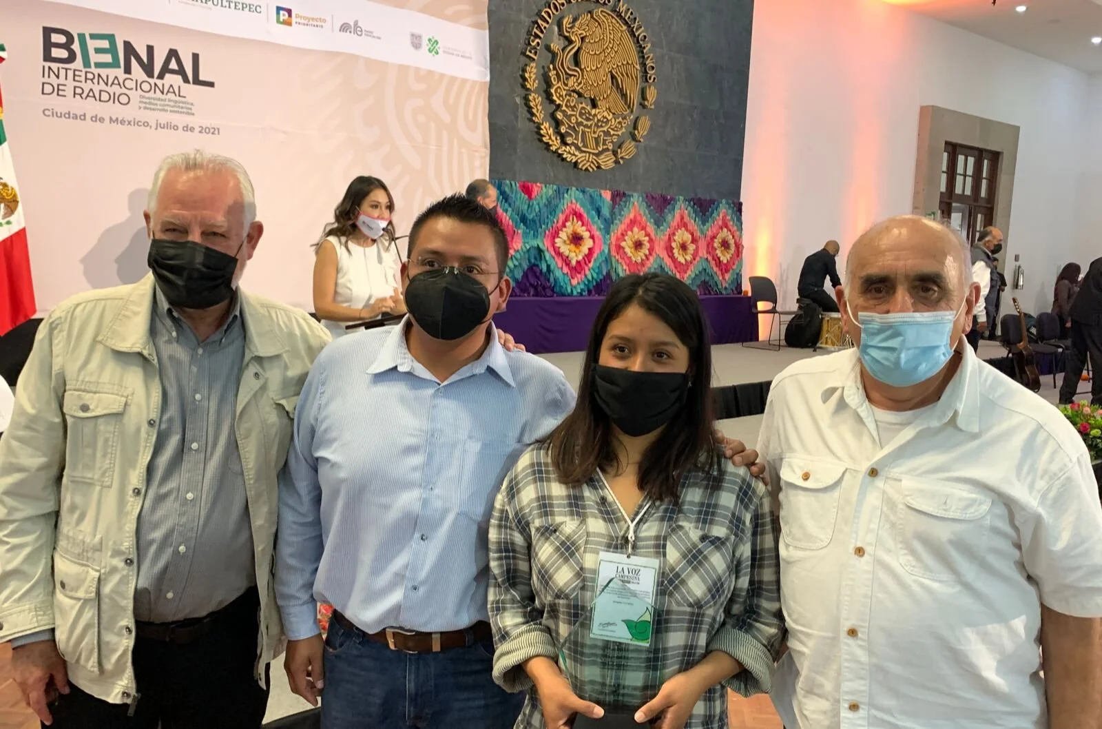 Premian a tres radios comunitarias indígenas en la Bienal Internacional de Radio