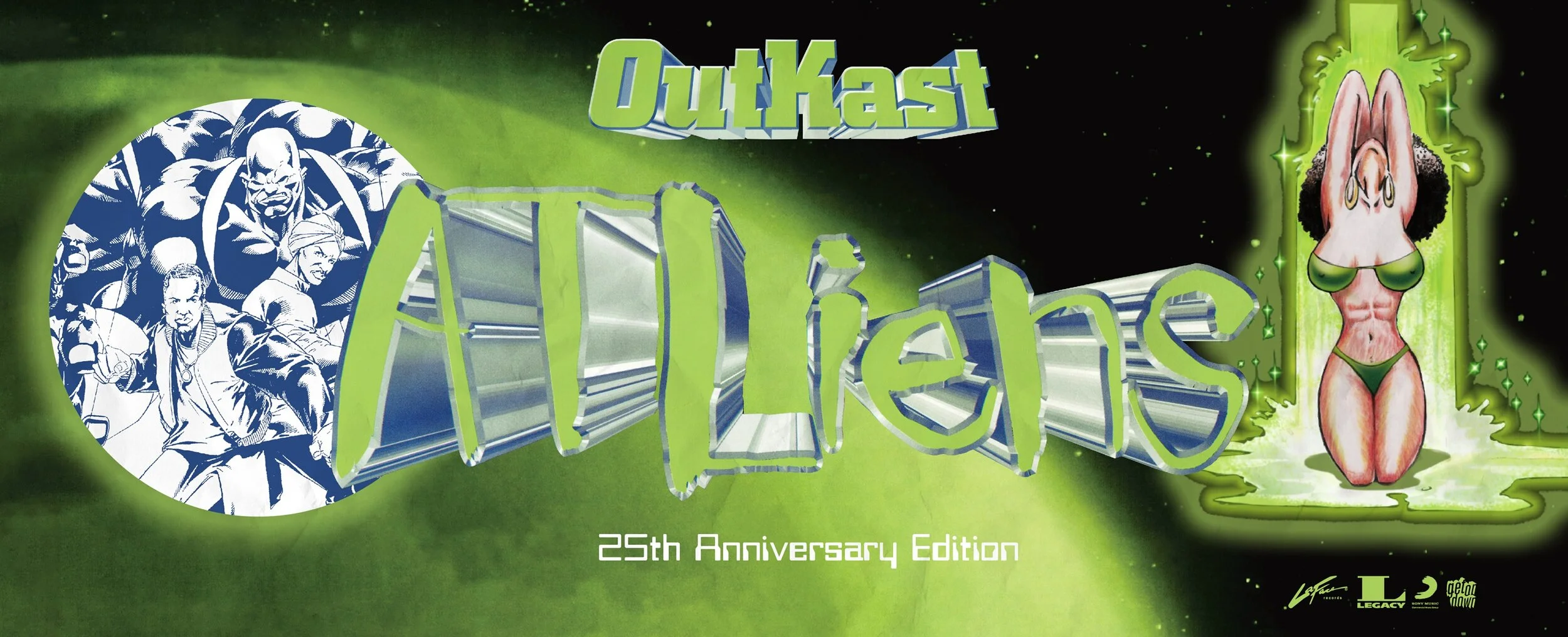 Outkast anuncia la reedición del 25 aniversario de ATLiens