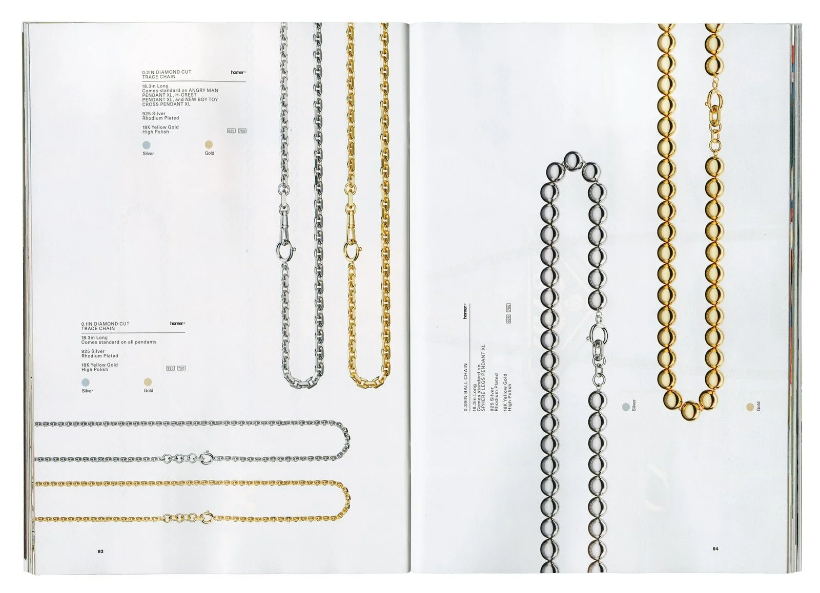 Joyería hecha a mano en Italia.