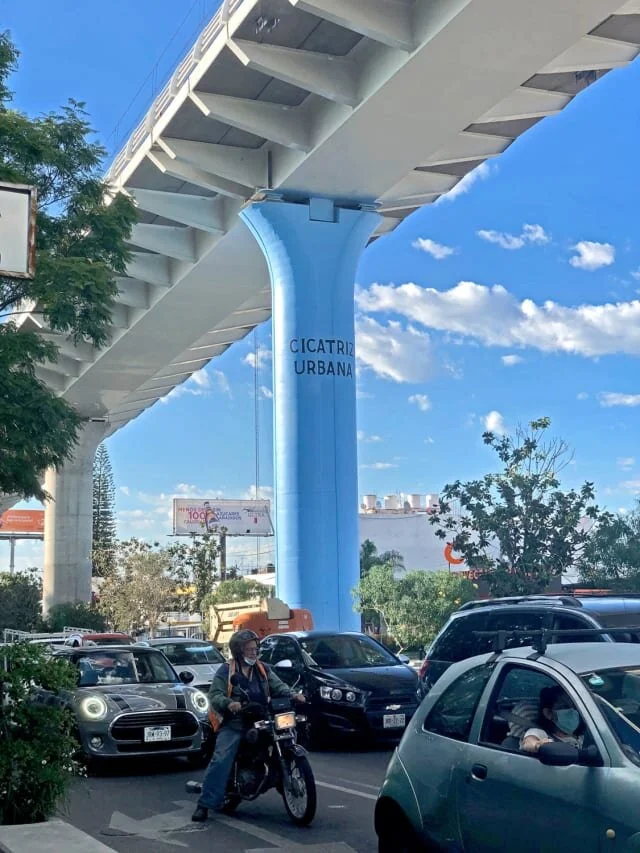 Intervención realizada por Juan Carlos Guerrerosantos en la Línea 3 del Tren Ligero de Jalisco