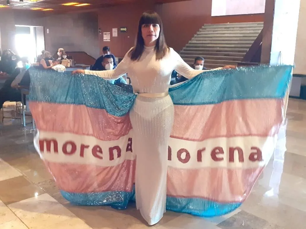 Salma Luévano, primera diputada trans por la cuota arcoíris