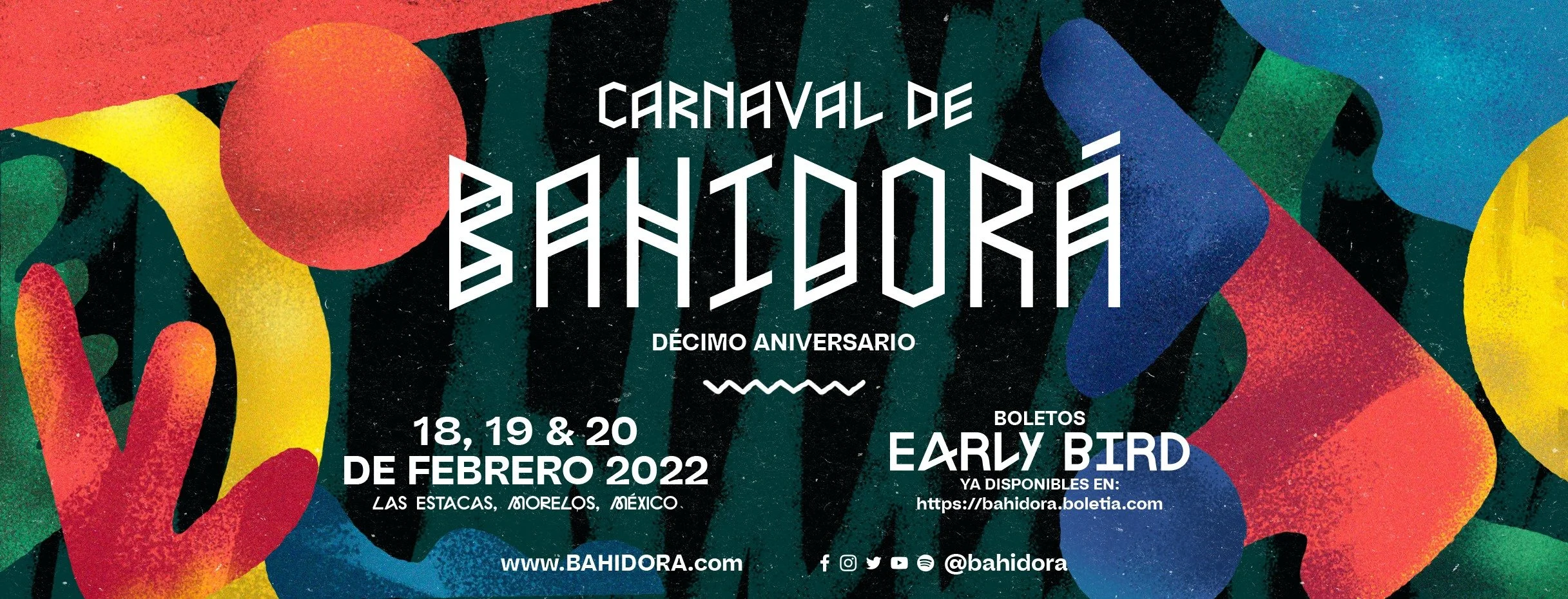 ¡Carnaval de Bahidorá a la vista! Prepara tu traje de baño