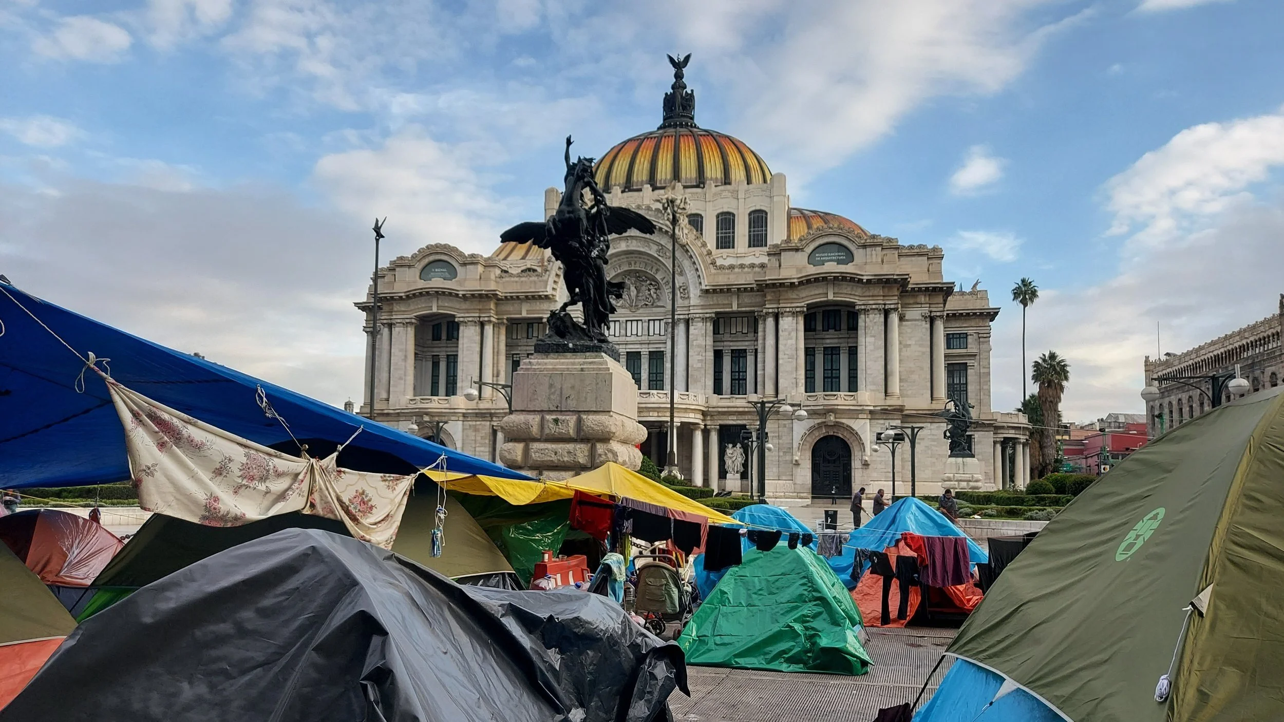 Triquis de Tierra Blanca siguen en CDMX: Se cumple un año sin avances ni solución